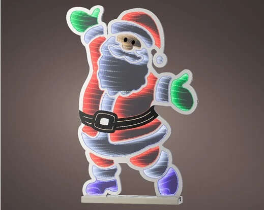 LUMINEO LED Infinity Weihnachtsmann